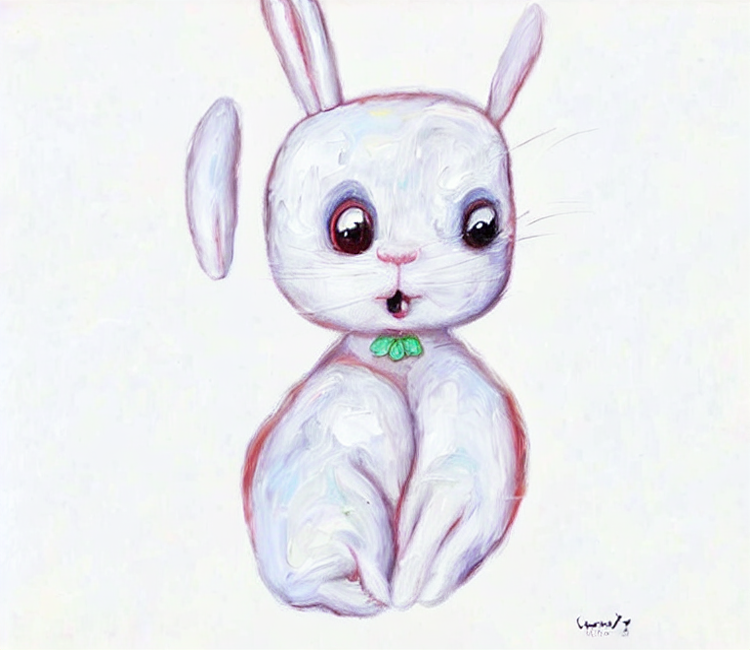 AI生成关键词，概念美术工具，小兔子的美图怎么做？
